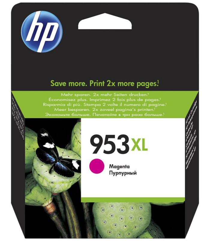 Encre HP 953XL Magenta F6U17AE pour 8730 8710 (1 600 pages)