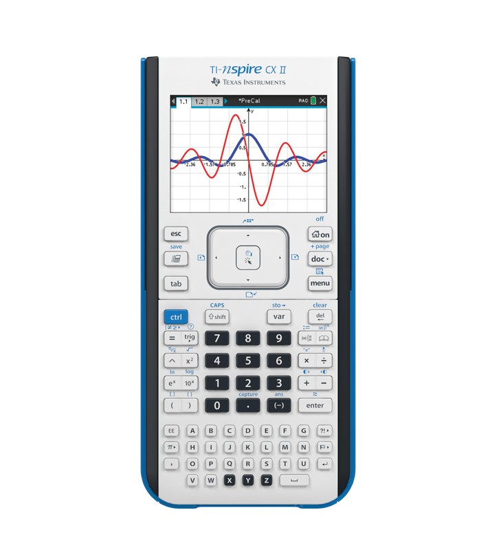 Calculatrice graphique +logiciel TI-INSPIRE CX II T CAS