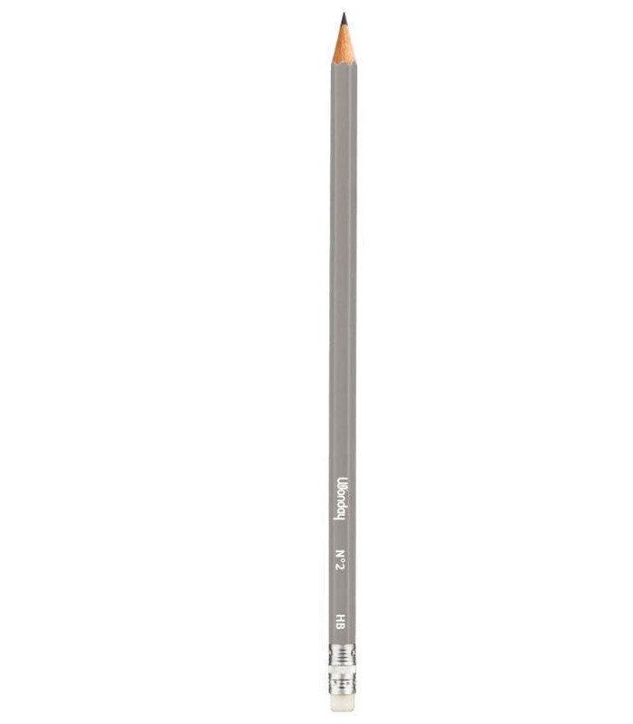 Crayon graphite HB  N°2 bout gomme R.FEC100842