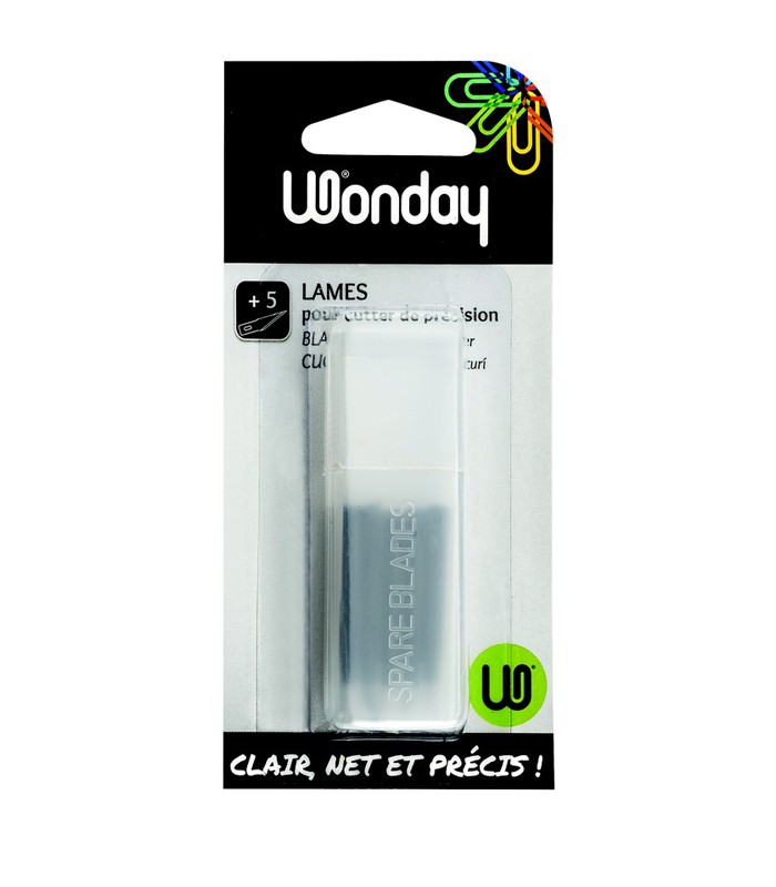 Lame cutter 9*140mm de précision stylet étui de 5 lames R.BLC400771