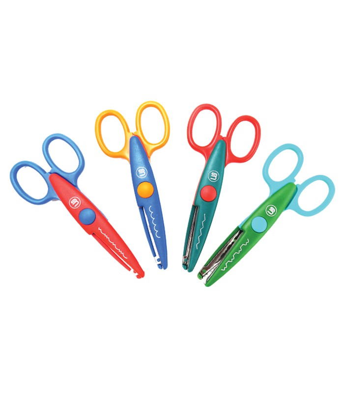 Ciseaux 13cm bouts ronds cranteur R.ADE010063    