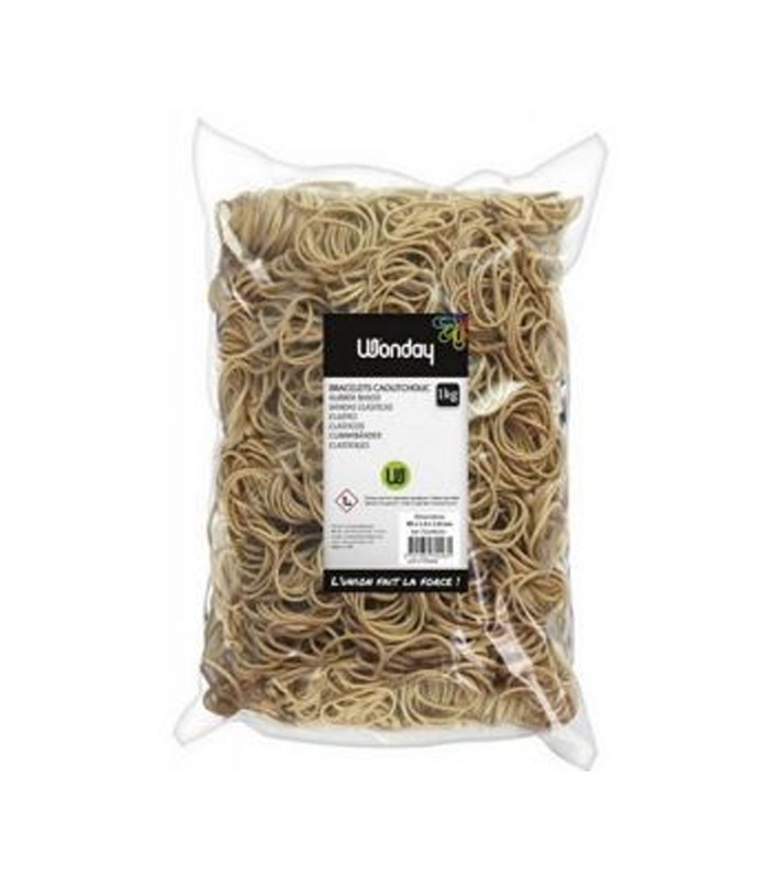 Elastique blond 60mm sac de 1kg R.FEL060103
