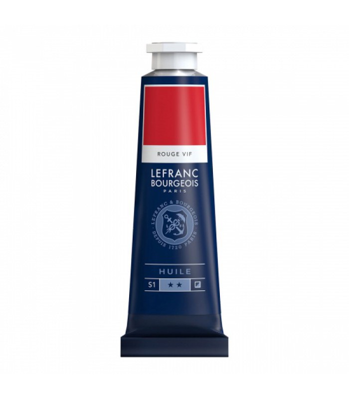 Peinture à l'huile fine 40ml rouge vif R.3013648100107/3017639