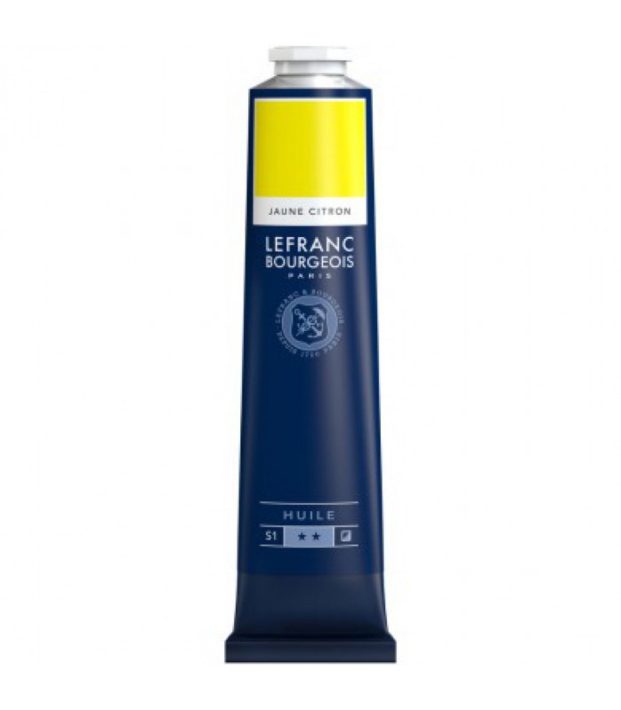 Peinture à l'huile fine 150ml jaune citron R.8100497