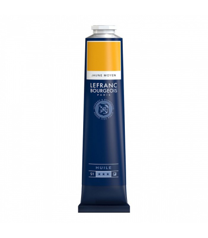 Peinture à l'huile fine 200ml jaune moyen R.3013648100527/3018094