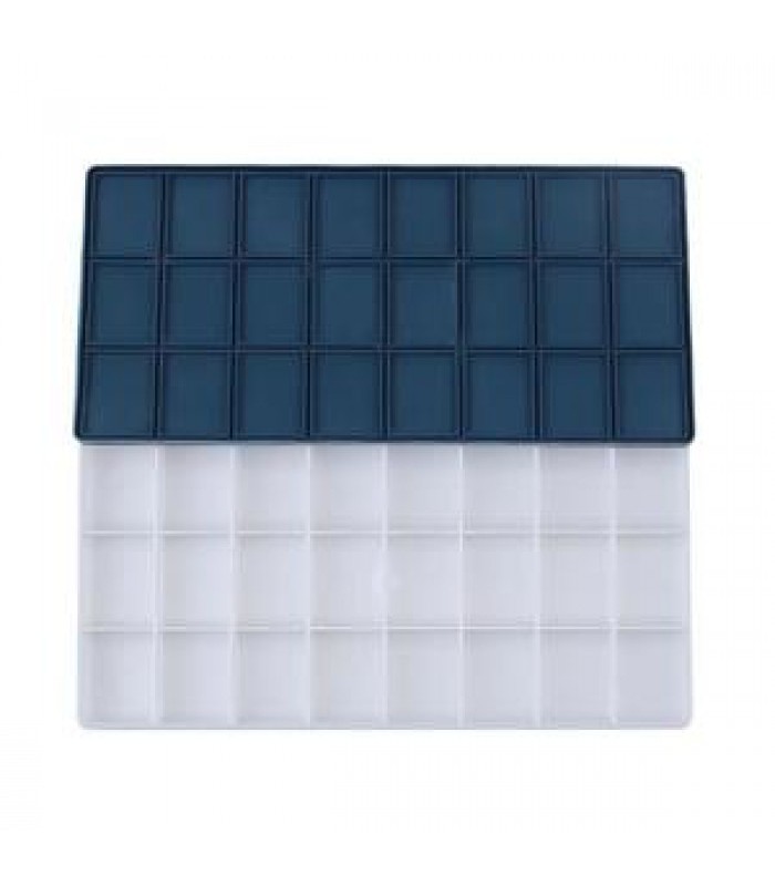 Palette rectangulaire plastique 6 alvéoles R.3500018