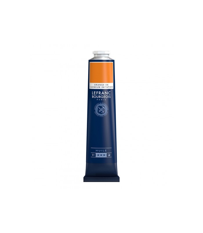Peinture à l'huile fine 150ml orange de cadmium R.8100541