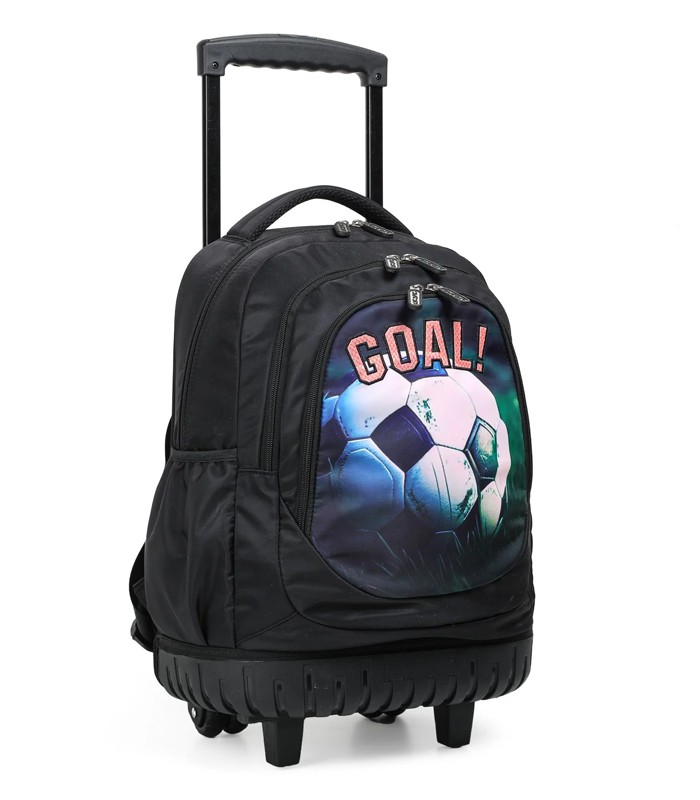 Trolley grand modèle football 3 compartiments R.LS03047