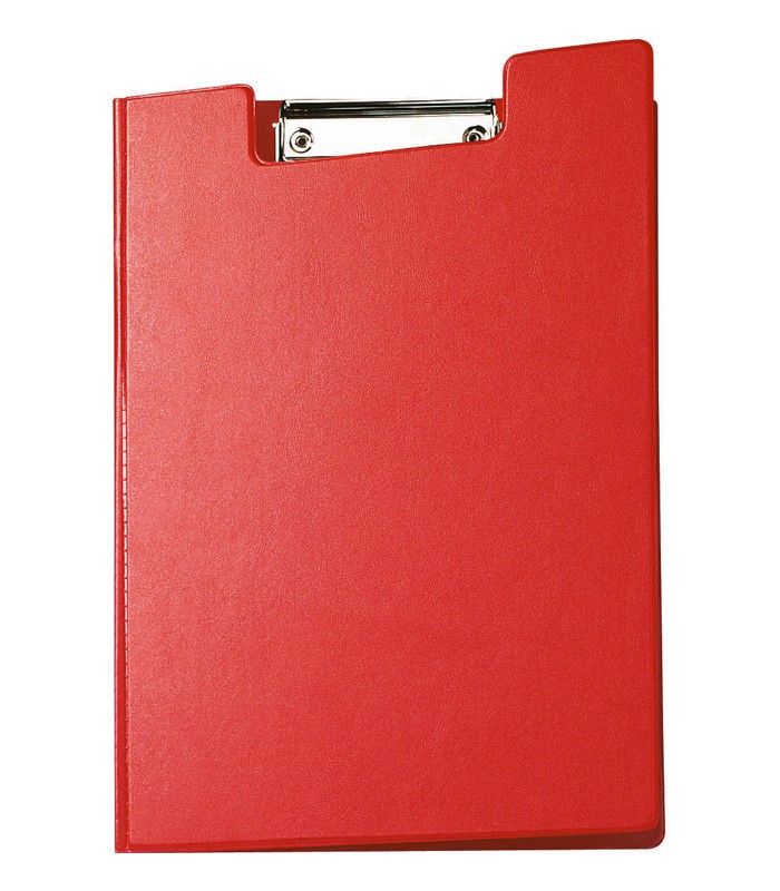 Porte-blocs A4 rouge avec rabat R.2339225