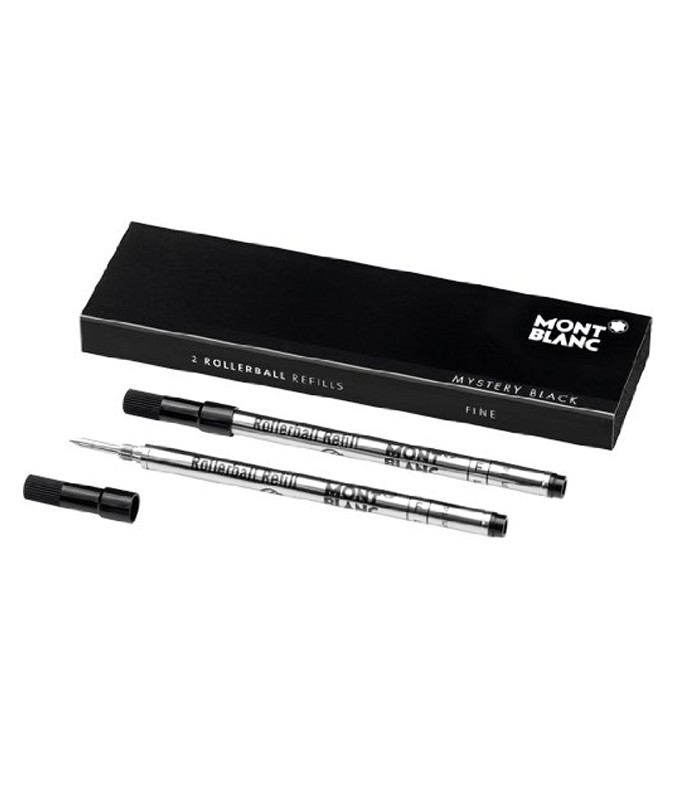 Recharge bille M MONTBLANC noir boîte de 2 R.128211