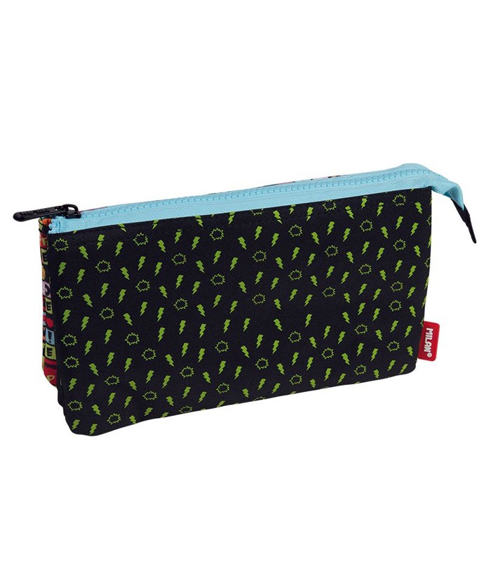 Fourre-tout plumier 5 compartiments super heroes R.81133SHKB