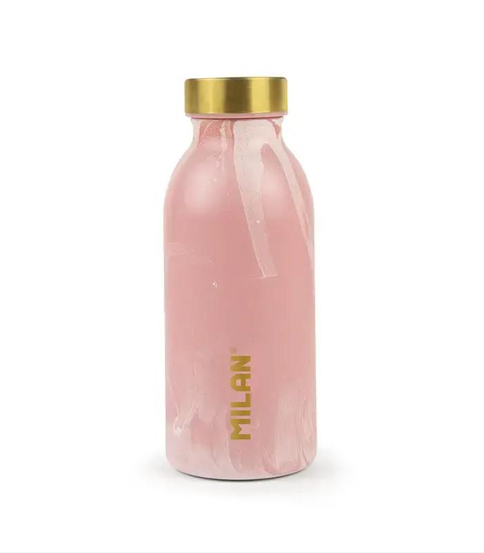Gourde isotherme 354ml inox  Lava rose R.643012LV