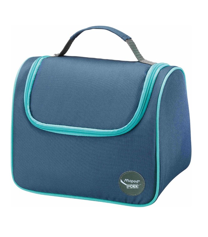 Sac à déjeuner goûter origins bleu/vert R.872104