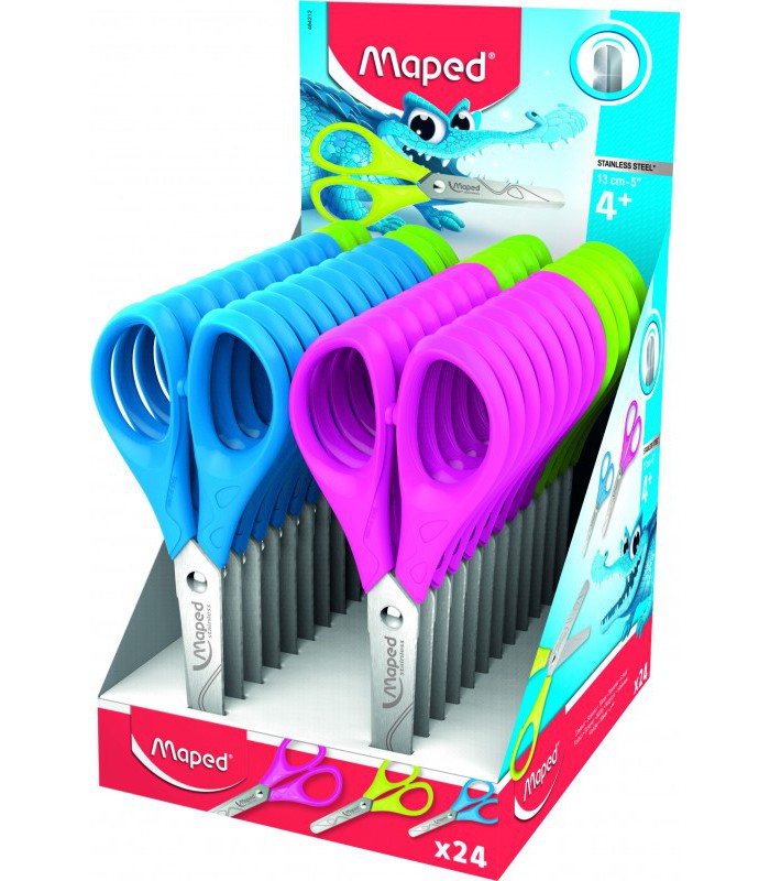 Ciseaux 13cm bouts ronds Pulse lame graduée anneau ergonomic R.464212