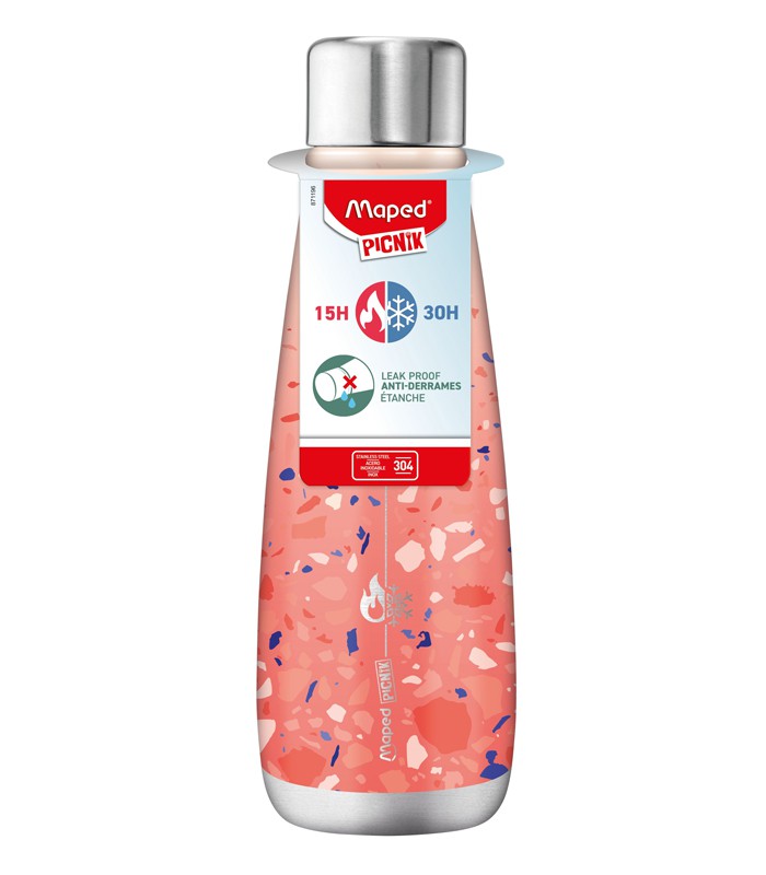 Bouteille 500ml thermos isotherme décorée R.871196