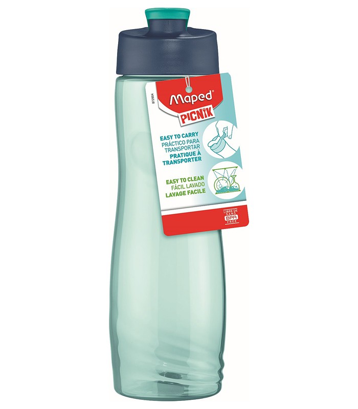 Gourde plastique 750ml origins bleu R.872904