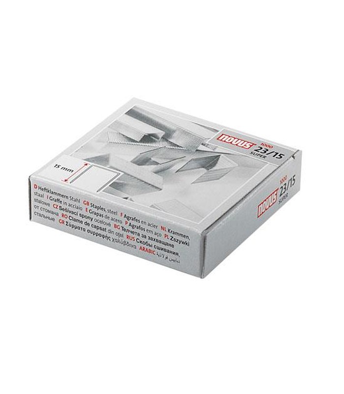 Agrafes n°23/15S boîte de 1000 R.042-0044  
