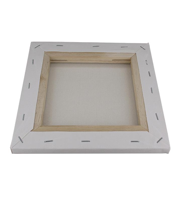 Chassis toile coton 20x20cm 380g/m² R.1334