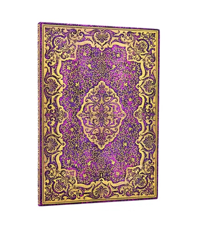 Carnet 125x230mm couverture rigide ligné picaresque 128p R.PB9869-0