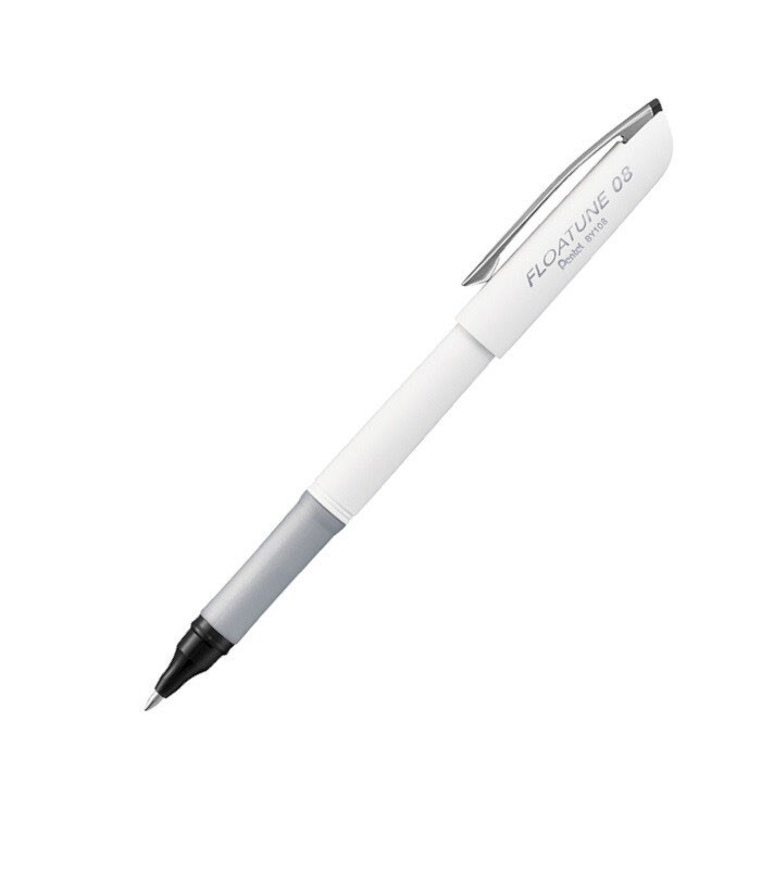 Stylo roller 0.8mm grip noir Floatune R.BY108AX