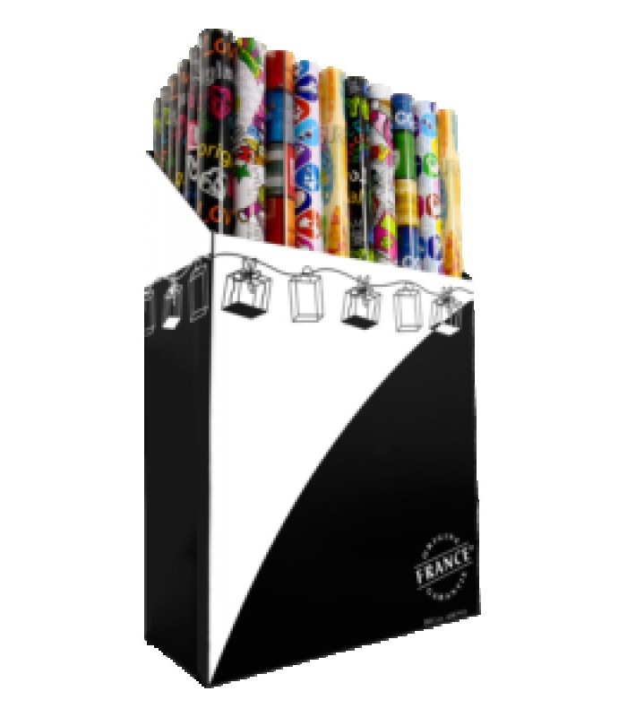 Rouleau papier cadeau 0.7x2m Xmax R.XMAS2MXXX