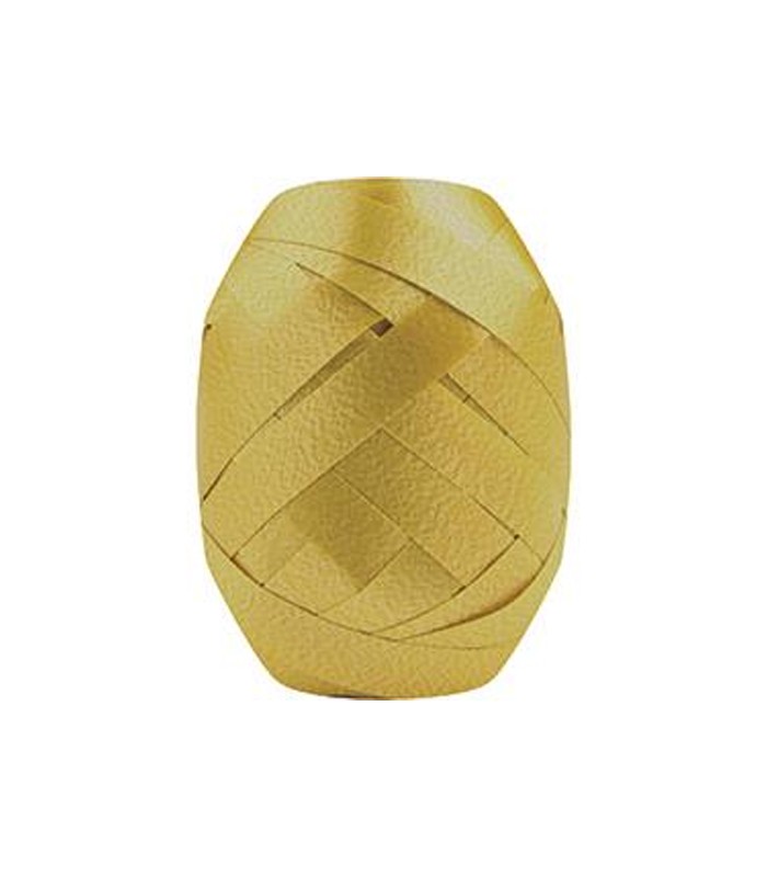 Bolduc oeuf 7mmx10m satiné or R.O0310M