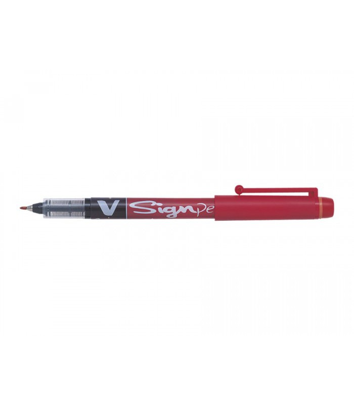 Stylo feutre 0.6mm rouge signpen R.SW-VSP-R