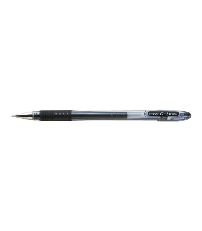 Stylo bille gel 1.0mm noir G1 grip R.BLGP-G1-10 -B