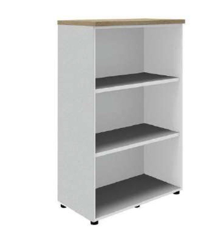 Rayonnage Mi-hauteur Double  L86 x p45 x H131 Alu  XXX