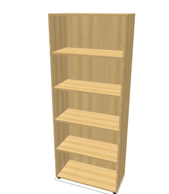 Rayonnage Haut Double  L86 x p45 x H214 Alu  XXX