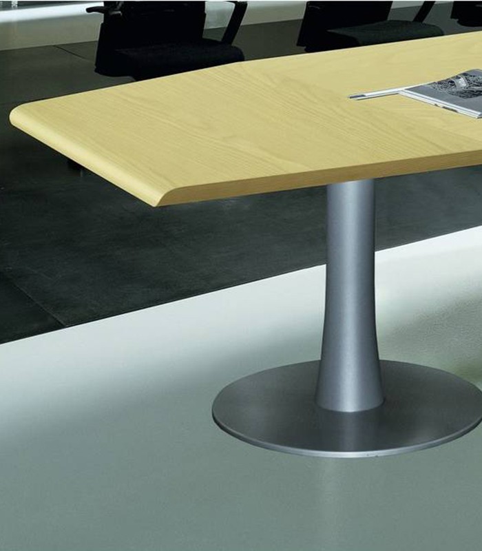 Prologation 70x110 cm noyer pour table de réunion IDEA QF406/QF410