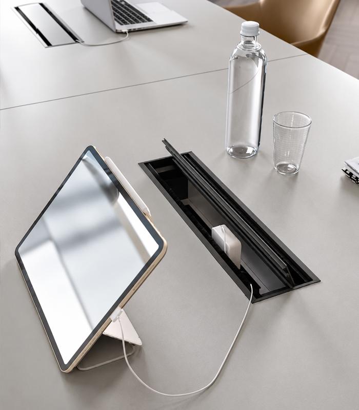 Accessoire boîte cablage L30 cm aluminium 