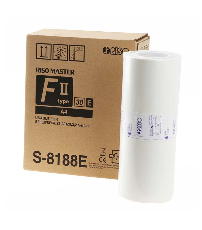 Master P/Duplicopieur RISO SFII A4 (S-8188E - 590 masters) p/SF-EZ