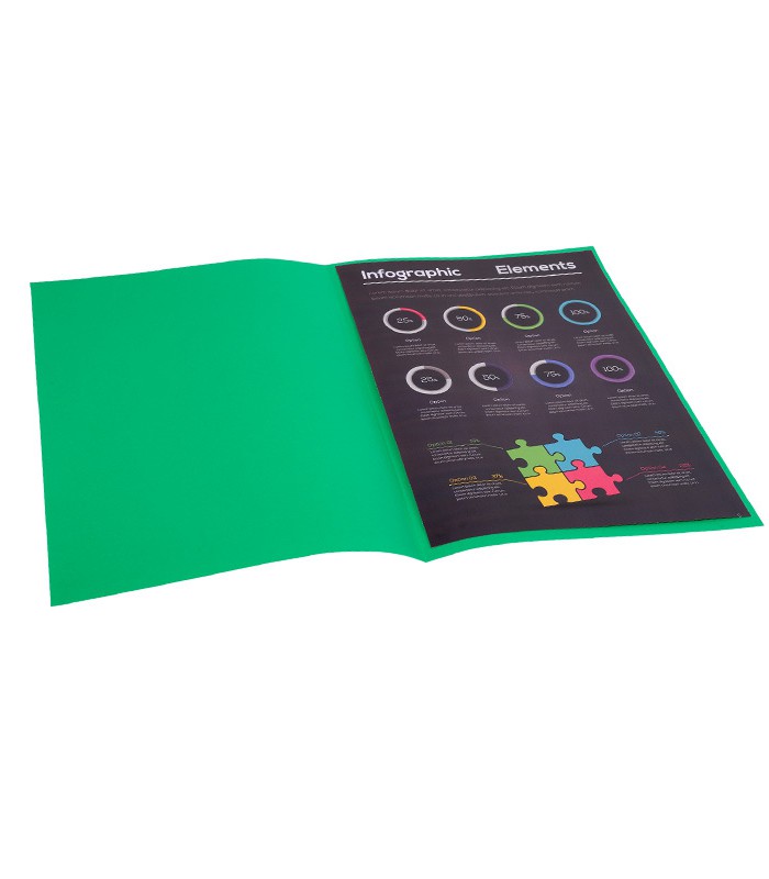 Sous-chemise rock's vert sapin paquet de 100 80g R.800004E