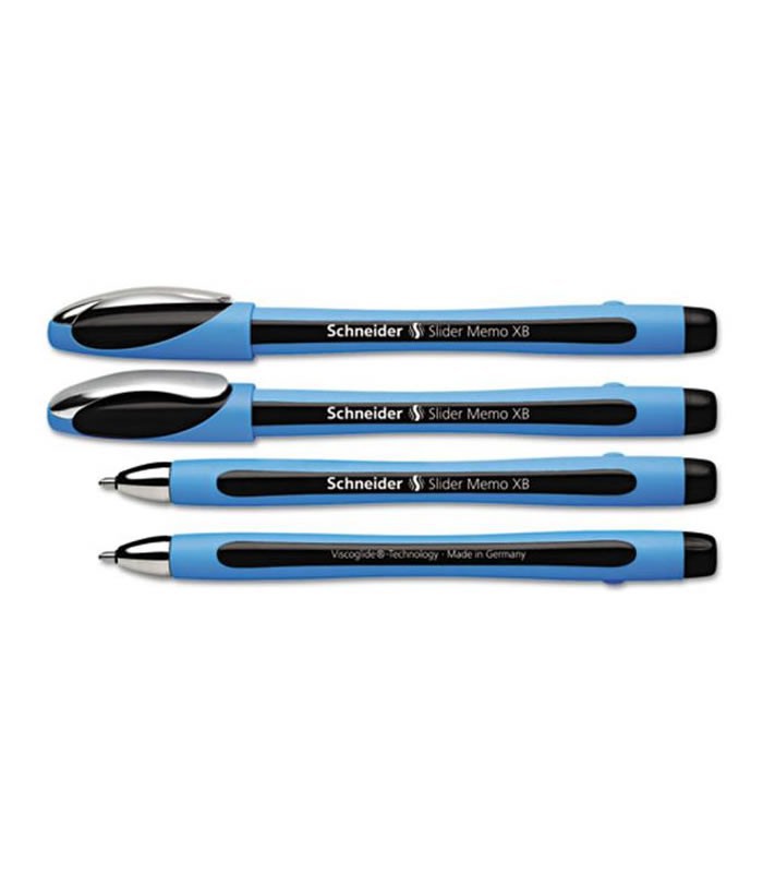 Stylo bille XB noir slider memo R.150201