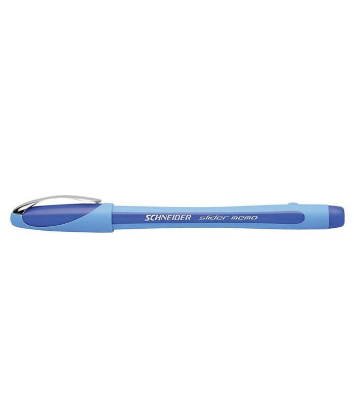 Stylo bille XB bleu slider memo R.150203
