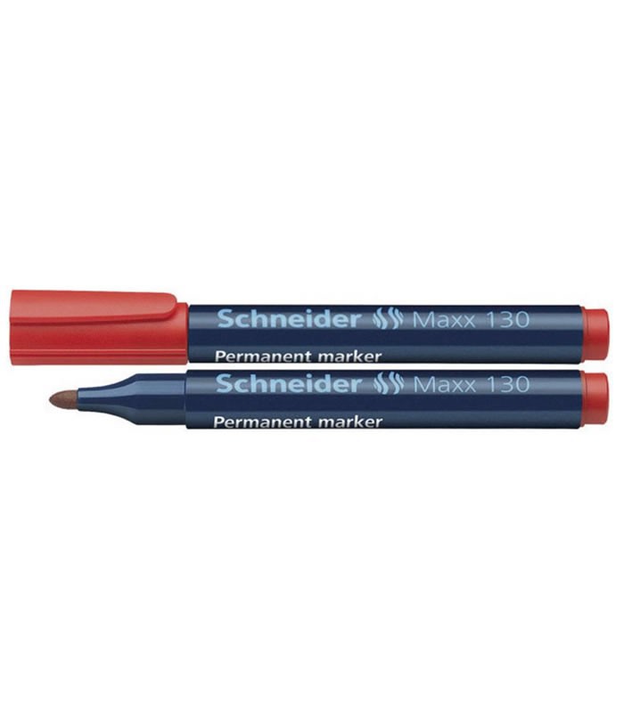 Marqueur permanent ogive rouge 130 R.113002