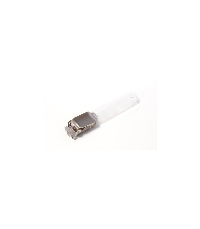 Clip métal à pince bretelle et lanière plastique R.1411000 IDS 16