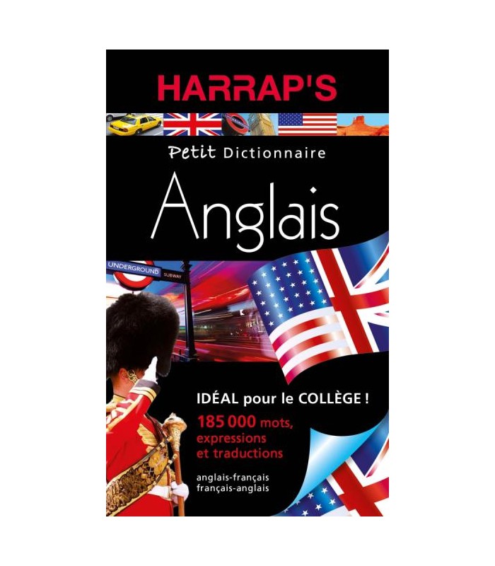 Dictionnaire Harrap's Petit Anglais - Français 2016