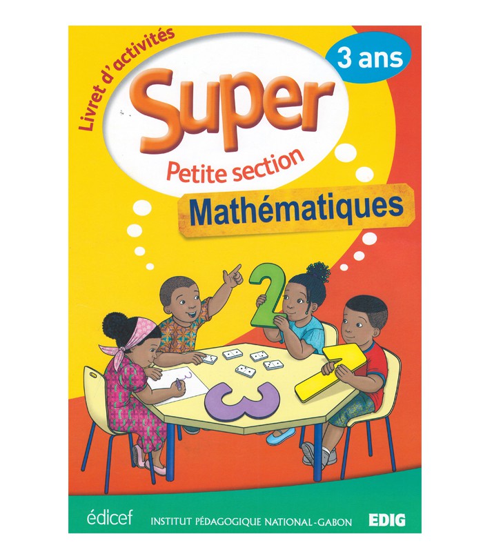 Edig - 3 ans - Super Petite Section - Mathématiques