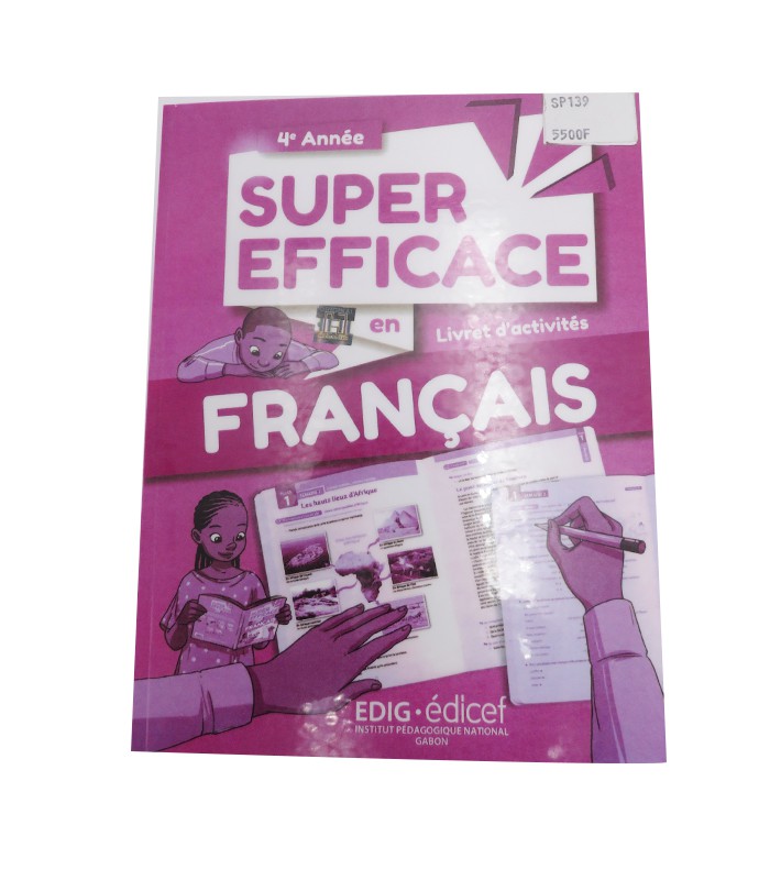 Edig - 4ème année - Super efficace en Français - Activités