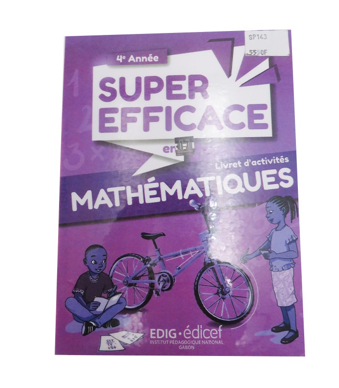 Edig - 4ème année - Super efficace en Maths - Activités