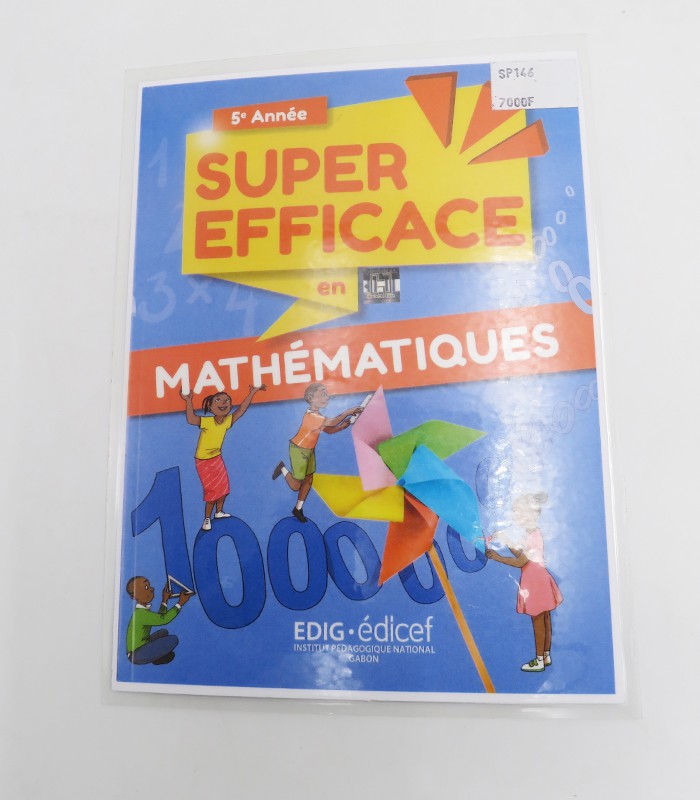 Edig - 5ème année - Super efficace en Maths - Elève