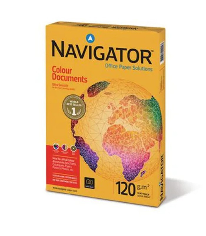 Papier copieur A4 120g blanc paquet de 250 feuilles NAVIGATOR