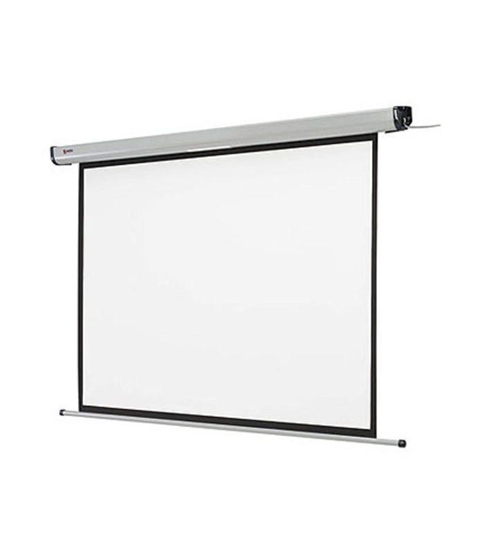Ecran mural 192cmx144cm électrique toile blanc hors pose électrique