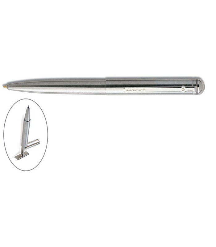 Stylo bille printy 3 lignes avec gravure acier poli étui R.71863 s
