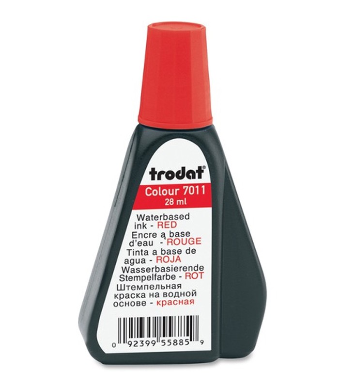 Encre pour tampon rouge 28ml R.55885