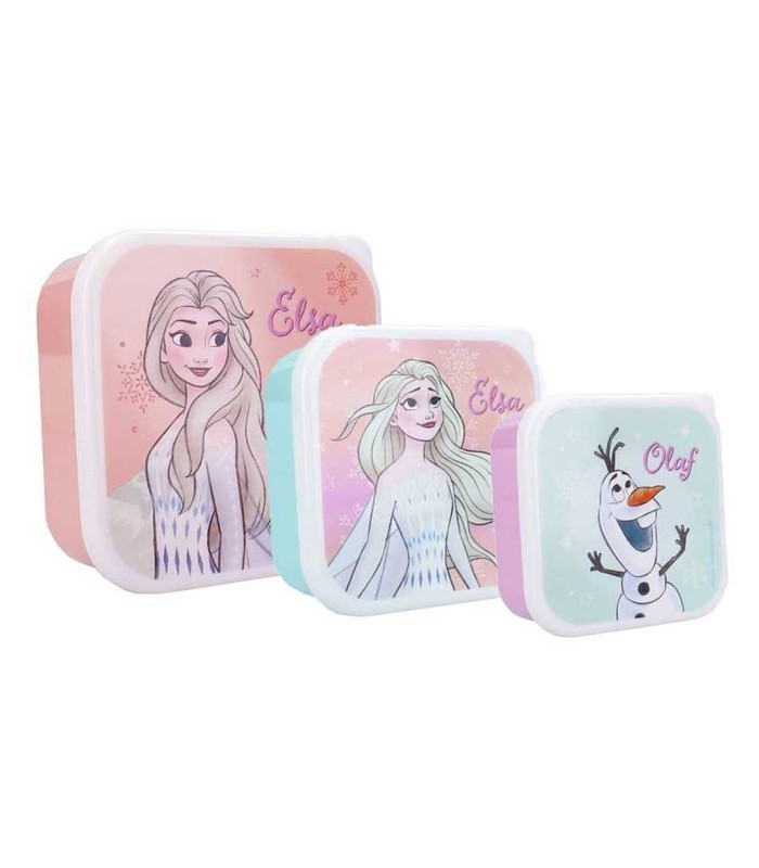 Boîtes goûter x3 Reine des neiges let's eat! R.785-4842