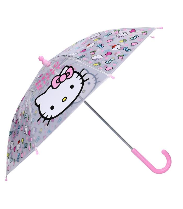 Parapluie Hello kitty rainy days rose R.230-01632