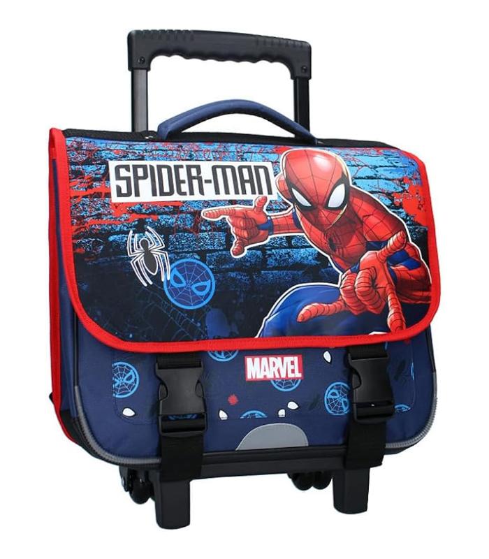 Cartable à roulettes 2 boucles Spiderman beyond amazing R.200-4533